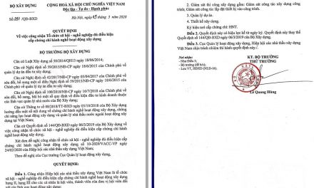 Danh sách các cá nhân được Hiệp hội các Nhà thầu Xây dựng Việt Nam cấp chứng chỉ hành nghề xây dựng theo quyết định số 55/QĐ-VACC ngày 12 tháng 11 năm 2019