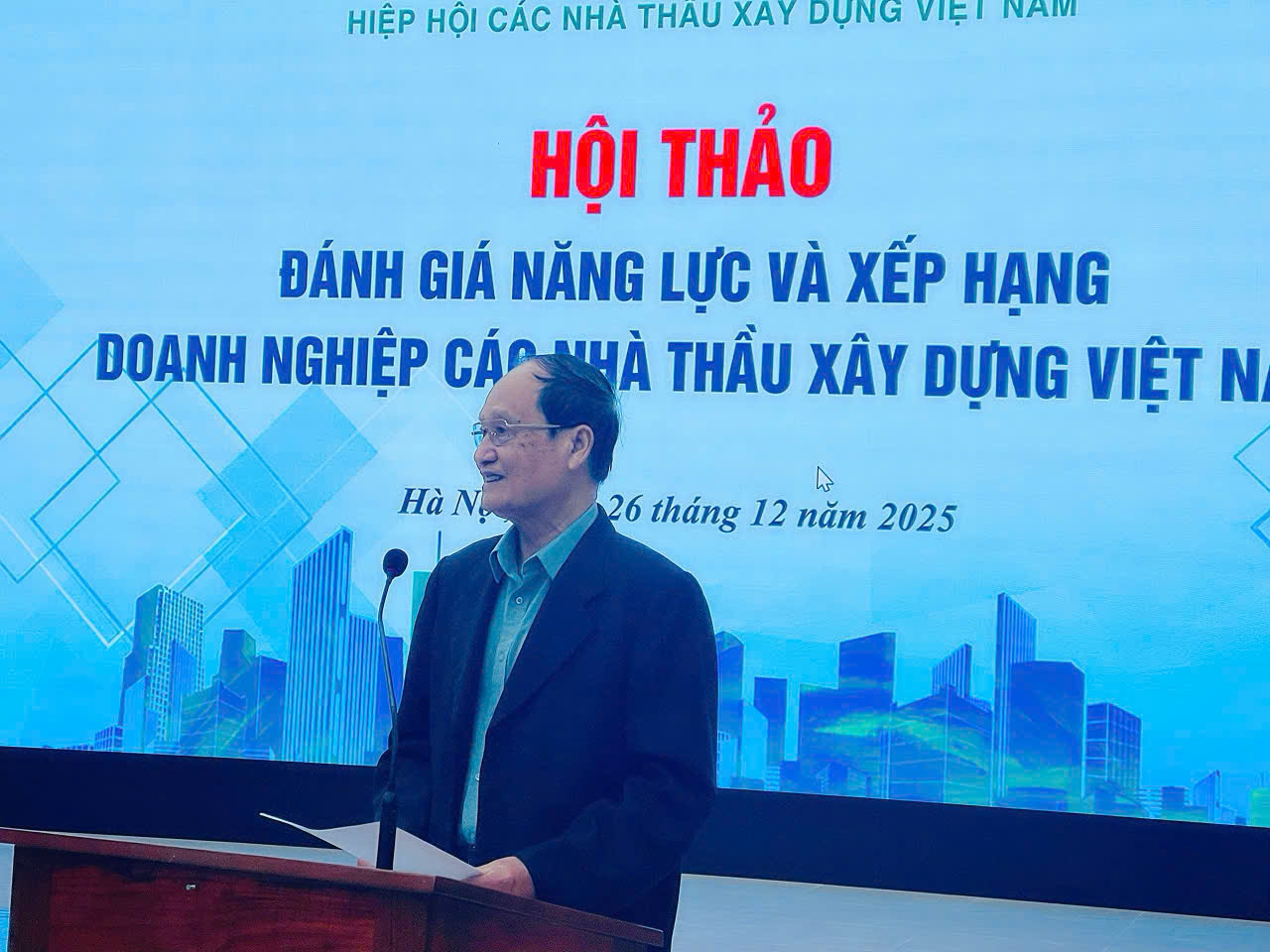 Ông Dương Văn Cận - Phó Chủ tịch Hiệp hội phát biểu tại sự kiện